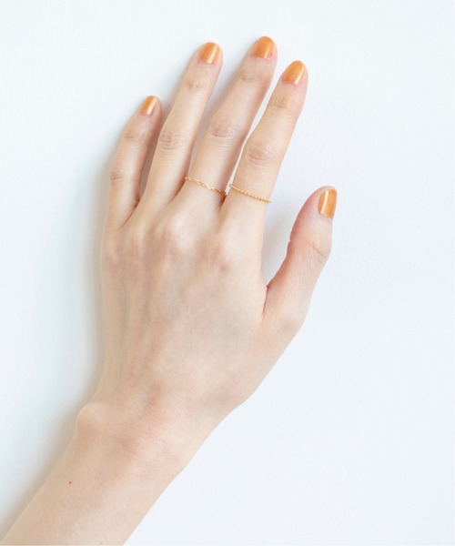 IENA(イエナ)の「IENA ajouter ボールチェーンリング◆(リング・レディース・ゴールド・9/11)」の10枚目の写真