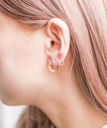 IO（イオ）（イオ）の「ステンレス　クロームフープピアス（ピアス（両耳用））」