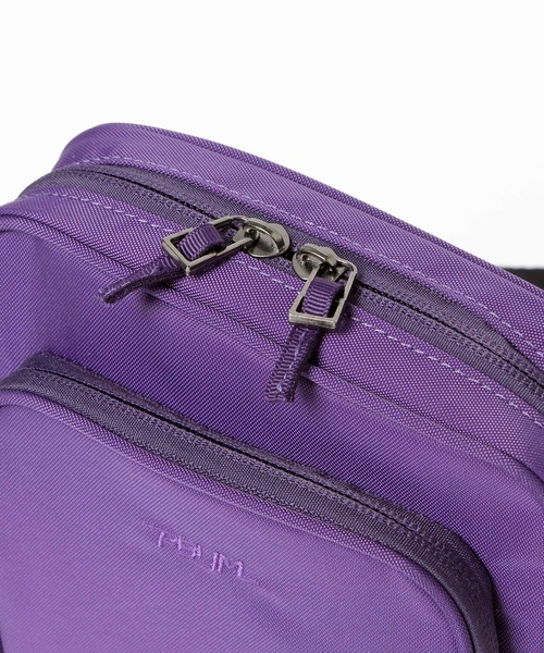 PBLIM（ページボーイリム）の「【PAGEBOYLIM】ナイロンショルダーバック（ショルダーバッグ・レディース・ブラック/パープル・FREE）」の12枚目の写真