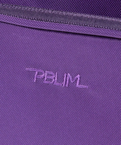 PBLIM（ページボーイリム）の「【PAGEBOYLIM】ナイロンショルダーバック（ショルダーバッグ・レディース・ブラック/パープル・FREE）」の5枚目の写真