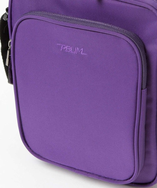PBLIM（ページボーイリム）の「【PAGEBOYLIM】ナイロンショルダーバック（ショルダーバッグ・レディース・ブラック/パープル・FREE）」の11枚目の写真