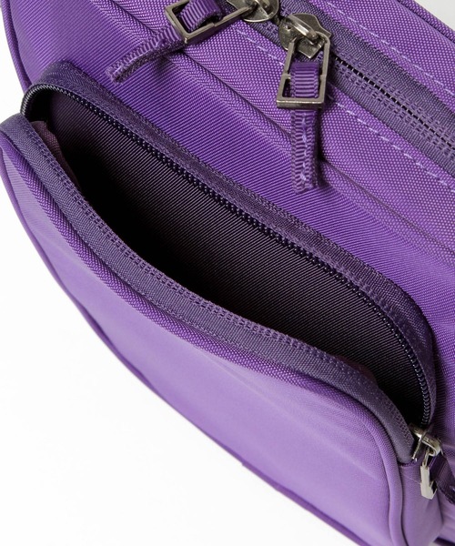 PBLIM（ページボーイリム）の「【PAGEBOYLIM】ナイロンショルダーバック（ショルダーバッグ・レディース・ブラック/パープル・FREE）」の15枚目の写真