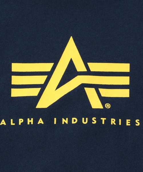 Alpha Industries（アルファインダストリーズ）の「キッズ Aマークプリント 半袖Ｔシャツ（Tシャツ/カットソー・キッズ・ホワイト/ブラック/パープル/ネイビー・140/150/120/130/110）」の21枚目の写真