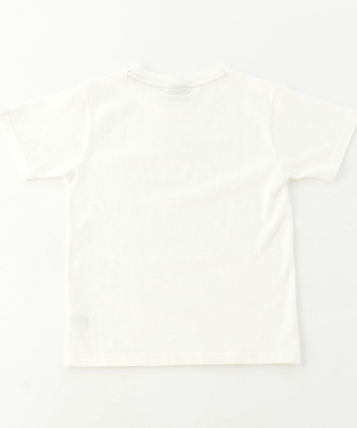 Alpha Industries（アルファインダストリーズ）の「キッズ Aマークプリント 半袖Ｔシャツ（Tシャツ/カットソー・キッズ・ホワイト/ブラック/パープル/ネイビー・140/150/120/130/110）」の5枚目の写真