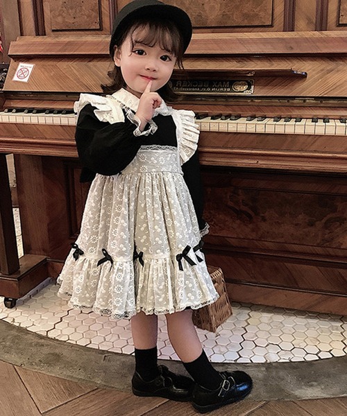 Aimoha Kids 新作 春夏 韓国子供服 タブリエワンピース フォーマルドレス ワンピース Aimoha アイモハ のファッション通販 Zozotown