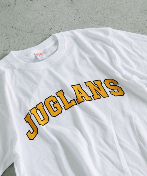 JUGLANS(ユグランス)の「オリジナル ビッグシルエットカレッジプリントT(Tシャツ/カットソー・メンズ・A/B/C/D/E/F/G/H/I/J/K/L/M/N/O/P・XXL/L/XL)」の6枚目の写真