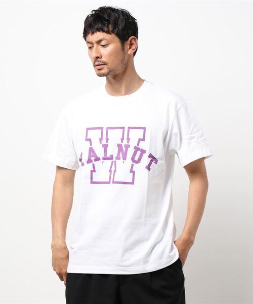 JUGLANS(ユグランス)の「オリジナル ビッグシルエットカレッジプリントT(Tシャツ/カットソー・メンズ・A/B/C/D/E/F/G/H/I/J/K/L/M/N/O/P・XXL/L/XL)」の18枚目の写真