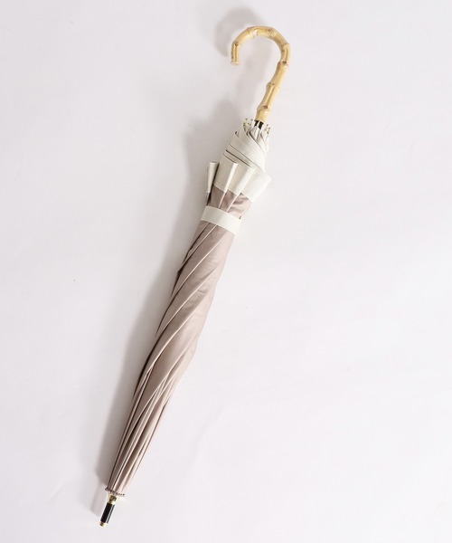 Cepica(セピカ)の「【pink trick / ピンクトリック】グログラン完全遮光長傘(晴雨兼用)(長傘・レディース・ネイビー/グレイッシュベージュ/ブラック/グリーン・FREE)」の13枚目の写真