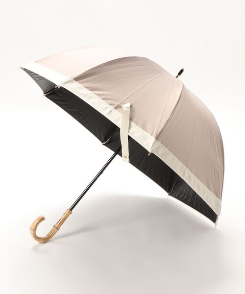 Cepica(セピカ)の「【pink trick / ピンクトリック】グログラン完全遮光長傘(晴雨兼用)(長傘・レディース・ネイビー/グレイッシュベージュ/ブラック/グリーン・FREE)」の16枚目の写真