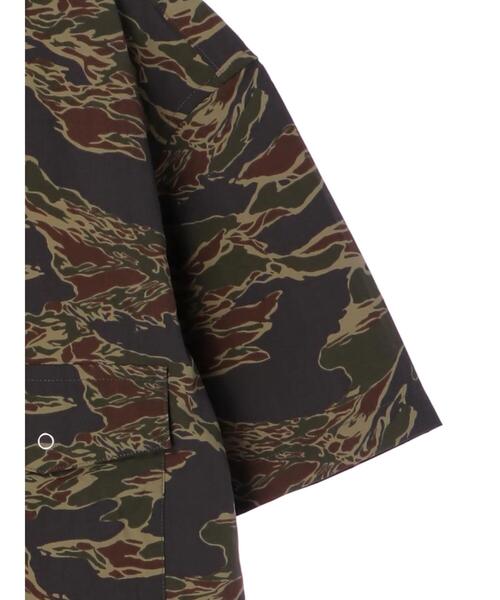 CRAFT STANDARD BOUTIQUE（クラフトスタンダードブティック）の「ナイロンドットボタン半袖シャツ　＊（シャツ/ブラウス・メンズ・カーキ/カモフラージュ/その他/ベージュ・L/LL/M）」の13枚目の写真