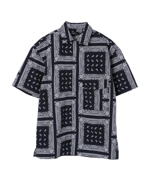 CRAFT STANDARD BOUTIQUE（クラフトスタンダードブティック）の「ナイロンドットボタン半袖シャツ　＊（シャツ/ブラウス・メンズ・カーキ/カモフラージュ/その他/ベージュ・L/LL/M）」の22枚目の写真