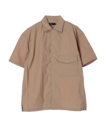 CRAFT STANDARD BOUTIQUE | ナイロンドットボタン半袖シャツ　＊(シャツ/ブラウス)