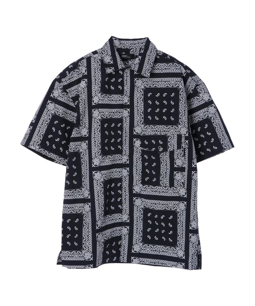 CRAFT STANDARD BOUTIQUE（クラフトスタンダードブティック）の「ナイロンドットボタン半袖シャツ　＊（シャツ/ブラウス・メンズ・カーキ/カモフラージュ/その他/ベージュ・L/LL/M）」の3枚目の写真