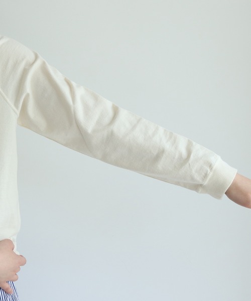 18 Usa天竺 ロゴトレーナー スウェット Bulle スウェット Savon ビュルデサボン のファッション Bulle De De