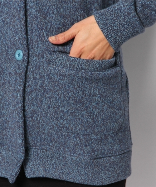 HYSTERIC GLAMOUR(ヒステリックグラマー)の「BLACK CAT刺繍 CD(カーディガン/ボレロ・レディース・ピンク/ブルー/ネイビー・FREE)」の14枚目の写真