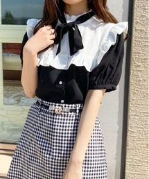 apres jour | フリルボウタイブラウス【ZOZOTOWN限定アイテム】(シャツ/ブラウス)