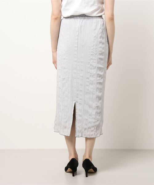 ROSE BUD（ローズバッド）の「ワッシャースカート（スカート・レディース・ブルー/グレー・FREE）」の3枚目の写真