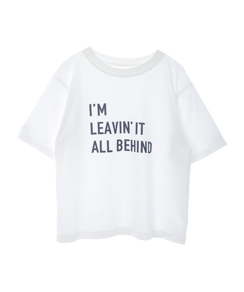 Edit Sheen(エディットシーン)の「プリントロゴTシャツ(Tシャツ/カットソー・レディース・ホワイト・MEDIUM)」の8枚目の写真