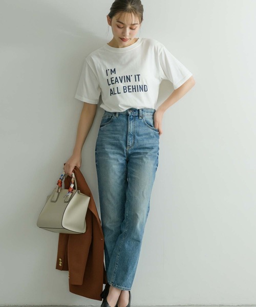 Edit Sheen(エディットシーン)の「プリントロゴTシャツ(Tシャツ/カットソー・レディース・ホワイト・MEDIUM)」の11枚目の写真
