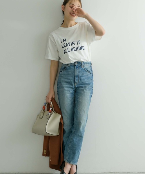 Edit Sheen(エディットシーン)の「プリントロゴTシャツ(Tシャツ/カットソー・レディース・ホワイト・MEDIUM)」の12枚目の写真
