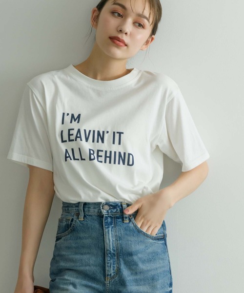 Edit Sheen(エディットシーン)の「プリントロゴTシャツ(Tシャツ/カットソー・レディース・ホワイト・MEDIUM)」の9枚目の写真