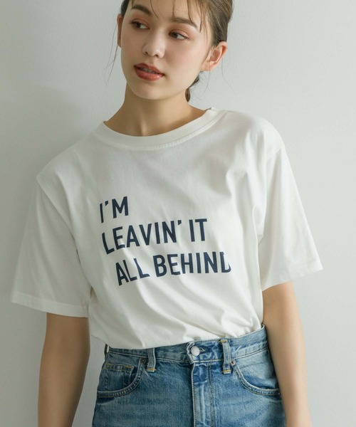Edit Sheen(エディットシーン)の「プリントロゴTシャツ(Tシャツ/カットソー・レディース・ホワイト・MEDIUM)」の10枚目の写真