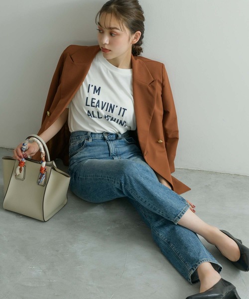 Edit Sheen(エディットシーン)の「プリントロゴTシャツ(Tシャツ/カットソー・レディース・ホワイト・MEDIUM)」の17枚目の写真