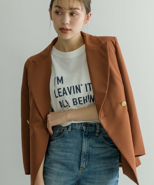 Edit Sheen(エディットシーン)の「プリントロゴTシャツ(Tシャツ/カットソー・レディース・ホワイト・MEDIUM)」の14枚目の写真