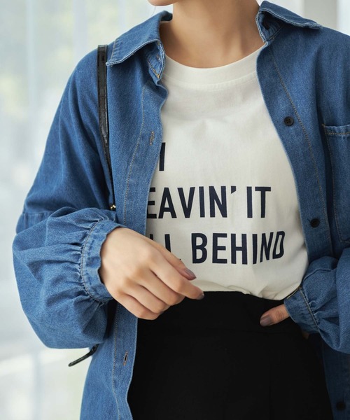 Edit Sheen(エディットシーン)の「プリントロゴTシャツ(Tシャツ/カットソー・レディース・ホワイト・MEDIUM)」の20枚目の写真