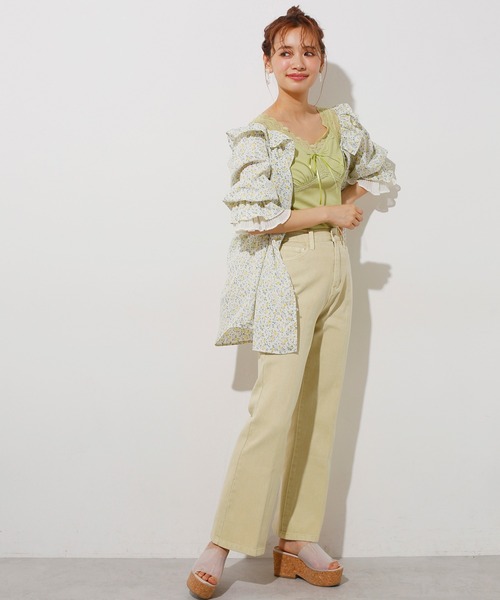 one after another NICE CLAUP(ワンアフターアナザーナイスクラップ)の「袖コンシャスマルチwayブラウス(シャツ/ブラウス・レディース・インディゴブルー/アイボリー/ホワイト系その他/ベージュ系その他/パープル系その他/イエロー系その他・FREE)」の14枚目の写真