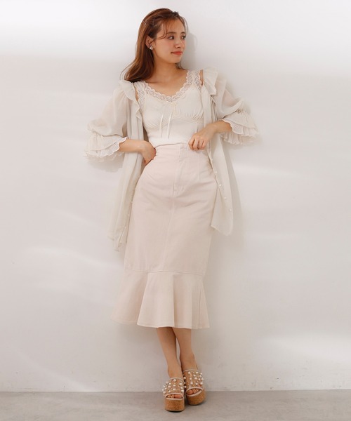 one after another NICE CLAUP(ワンアフターアナザーナイスクラップ)の「袖コンシャスマルチwayブラウス(シャツ/ブラウス・レディース・インディゴブルー/アイボリー/ホワイト系その他/ベージュ系その他/パープル系その他/イエロー系その他・FREE)」の22枚目の写真
