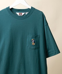 【BENDAVIS／ベンデイビス】WORKスタイルミニゴリラワンポイント刺繍ポケット半袖Tシャツ