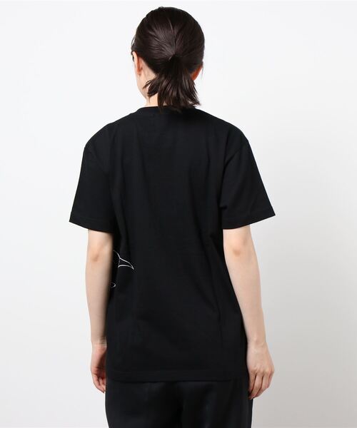 Tom&Jerry(トムアンドジェリー)の「トムとジェリー Tシャツ おいかけっこ(Tシャツ/カットソー・レディース・ホワイト/ブラック・FREE)」の4枚目の写真