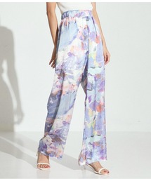 ANAP | マーブルサテンワイドパンツ(スラックス)