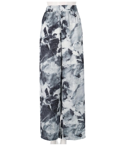 ANAP（アナップ）の「マーブルサテンワイドパンツ（スラックス・レディース・ネイビー/その他・FREE）」の9枚目の写真