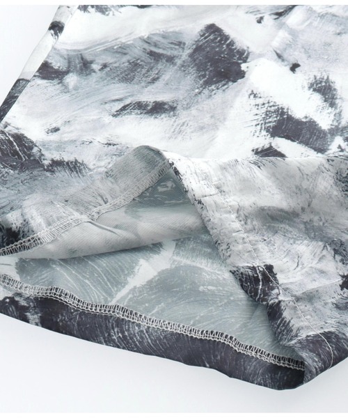 ANAP（アナップ）の「マーブルサテンワイドパンツ（スラックス・レディース・ネイビー/その他・FREE）」の13枚目の写真