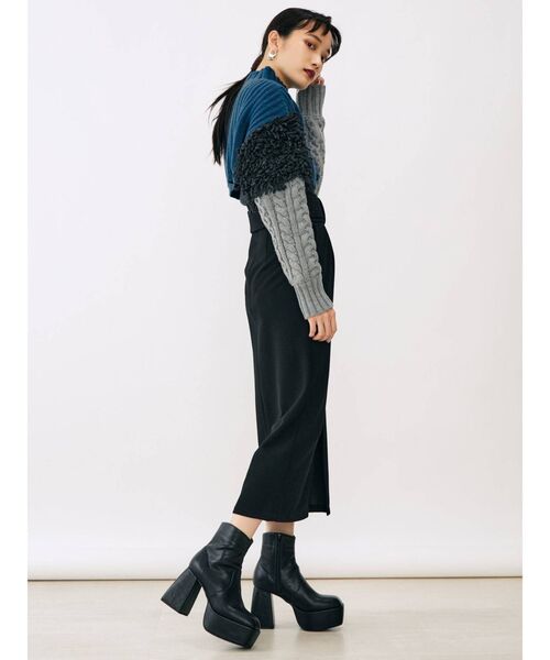 MURUA（ムルーア）の「ベルテッドペンシルスカート（スカート・レディース・アイボリー/ブラック/グリーン/モカ/その他1/その他・1/2）」の20枚目の写真