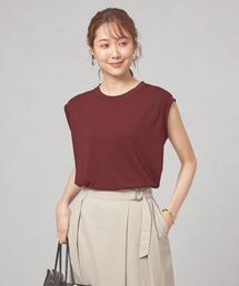 ＜closet story＞ノースリーブ クルーネック カットソー