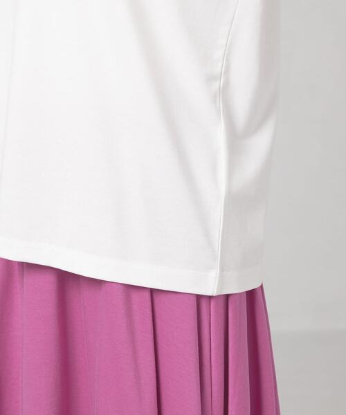 closet story（クローゼットストーリー）の「＜closet story＞ノースリーブ クルーネック カットソー（Tシャツ/カットソー・レディース・ホワイト/ブラック/ダークブラウン/ピンク・FREE）」の10枚目の写真