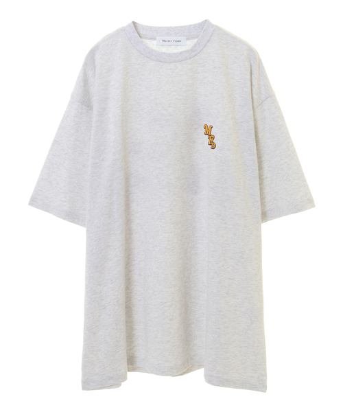 MEN'S MELROSE（メンズメルローズ）の「MASTER FRAME コミックフォントロゴTシャツ（Tシャツ/カットソー・メンズ・ホワイト/ブラック/トップグレー・3/2/4）」の3枚目の写真