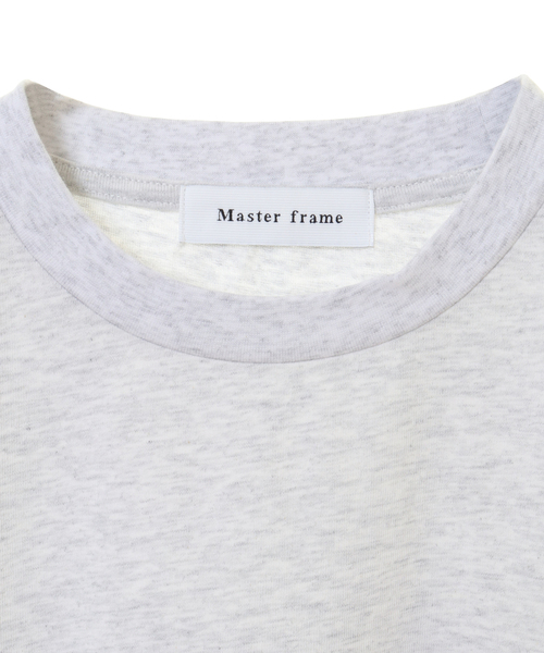 MEN'S MELROSE（メンズメルローズ）の「MASTER FRAME コミックフォントロゴTシャツ（Tシャツ/カットソー・メンズ・ホワイト/ブラック/トップグレー・3/2/4）」の5枚目の写真