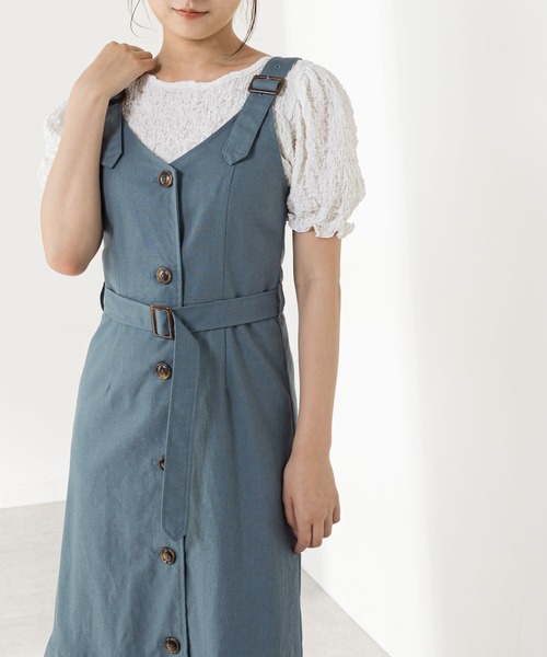 OLIVE des OLIVE（オリーブデオリーブ）の「マーメイドジャンスカ（ワンピース・レディース・ブラック/ブルー/アイボリー/ワンウォッシュ・FREE）」の10枚目の写真