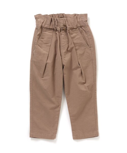 apres les cours（アプレレクール）の「/フロントタックテーパードパンツ 10分丈（その他パンツ・キッズ・ベージュ/インディゴブルー/キナリ・90/100/110/80/120/130/140）」の13枚目の写真