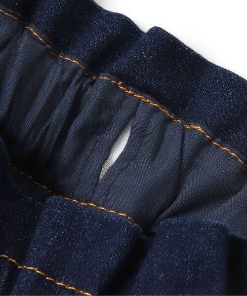 apres les cours（アプレレクール）の「/フロントタックテーパードパンツ 10分丈（その他パンツ・キッズ・ベージュ/インディゴブルー/キナリ・90/100/110/80/120/130/140）」の21枚目の写真