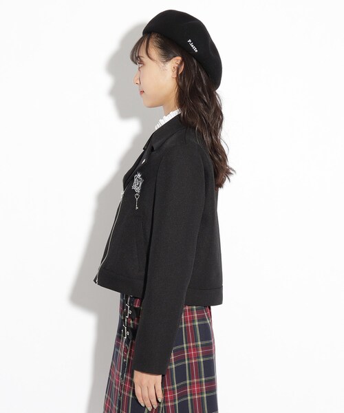 Pink Latte ライダーズジャケット、スカート（卒服） 入卒・セレモニー・卒服】ライダースジャケット[品番