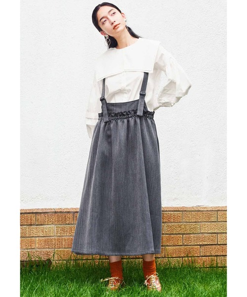 MEDE19F(メデジュウキュウ)の「MEDE19F ピューリタンカラーシャツ(シャツ/ブラウス・レディース・ホワイト/ブラック・MEDIUM/LARGE/X-LARGE/XX-LARGE)」の6枚目の写真