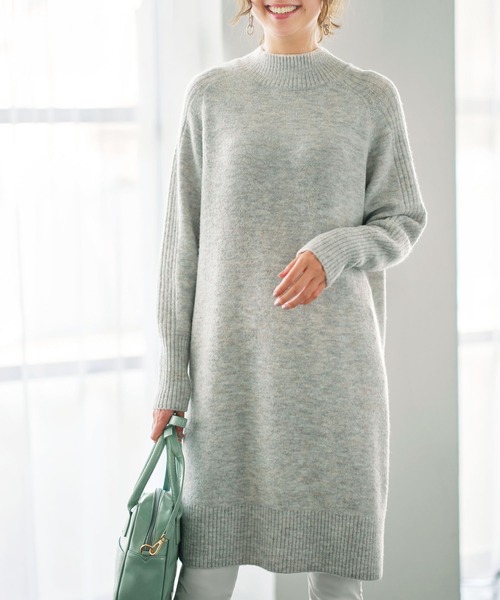 21冬新着 ふわっもち マシュマロニットワンピース ワンピース Geera ジーラ のファッション通販 Zozotown