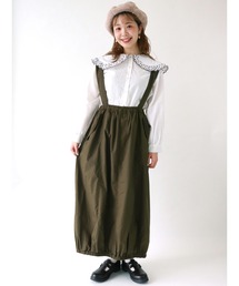 ehka sopo | サス付裾ゴムスカート(スカート)