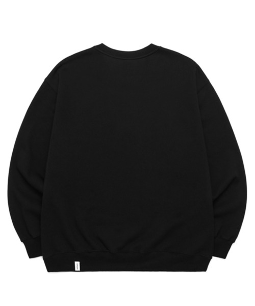 MAHAGRID（マハグリッド）の「『mahagrid/マハグリッド』AUTHENTIC SWEATSHIRT/カレッジロゴ ロングスリーブスウェットシャツ（スウェット・メンズ・ブラック/ネイビー/グレー/アイボリー/ライトグレー/カーキ・M/L）」の7枚目の写真