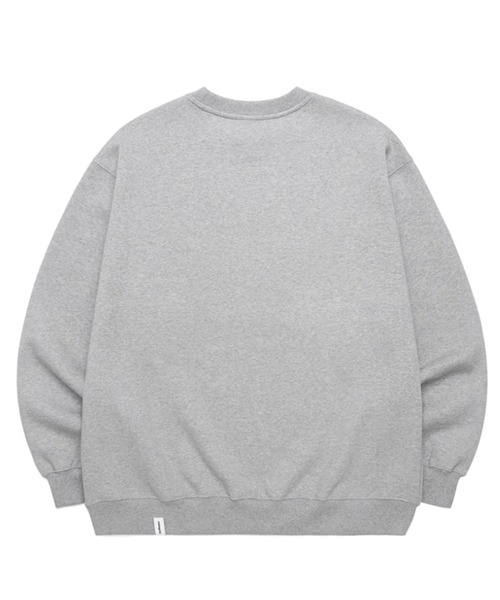 MAHAGRID（マハグリッド）の「『mahagrid/マハグリッド』AUTHENTIC SWEATSHIRT/カレッジロゴ ロングスリーブスウェットシャツ（スウェット・メンズ・ブラック/ネイビー/グレー/アイボリー/ライトグレー/カーキ・M/L）」の14枚目の写真